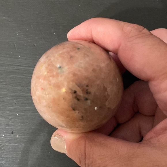 Vintage Madagascar Genuine Polished Kunzite Quartz Crystal Egg - Picture 3 of 9